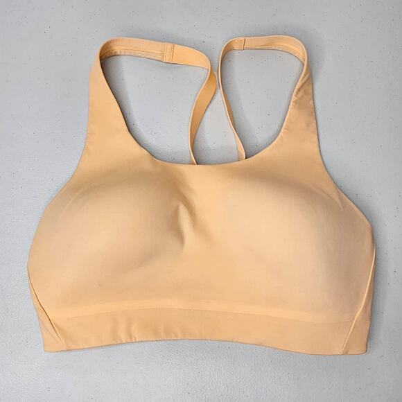 Athleta Women's Advance Bra B-G Size 32D Sunset Orange & Oxidized Yellow Active - Picture 5 of 9